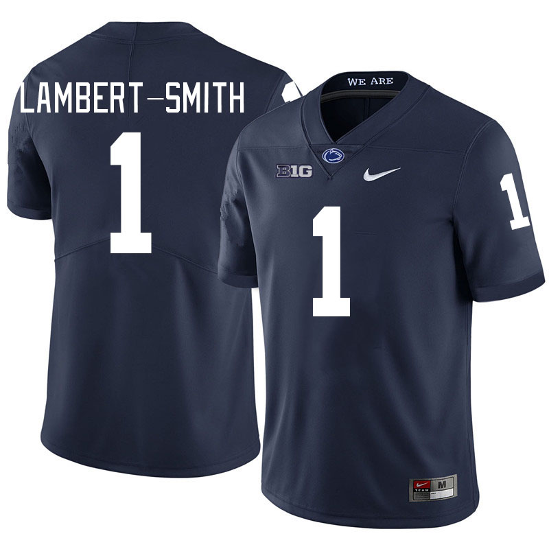 Penn State Nittany Lions #1 KeAndre Lambert-Smith College Football Jerseys Stitched Sale-Navy